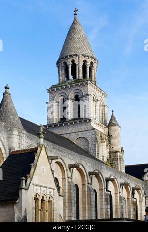 Frankreich, Vienne, Poitiers, romanische Kirche Notre-Dame la Grande Kirche Stockfoto