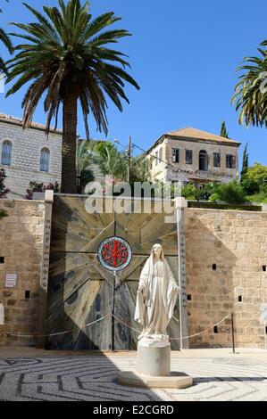 Nördlichen Bezirk, Galiläa, Nazareth, Israel, Basilika der Verkündigung Stockfoto