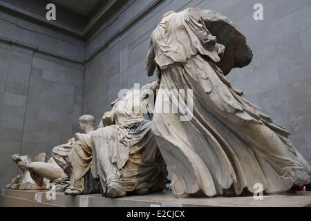 Vereinigtes Königreich, London, British Museum, die Parthenon-Skulpturen Stockfoto