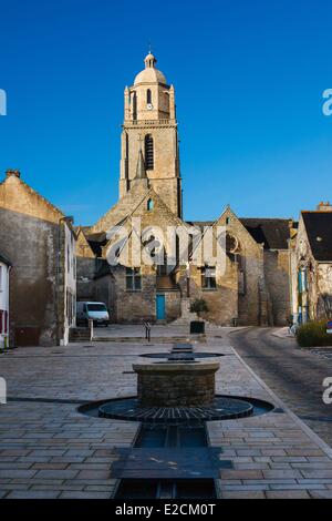 Frankreich-Loire-Atlantique-Batz Sur Mer Saint Guenole Kirche Stockfoto