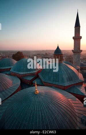 Türkei europäischer Seite Trakia Region Edirne Eski Cami Moschee Stockfoto