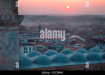 Türkei europäischer Seite Trakia Region Edirne Eski Cami Moschee Stockfoto