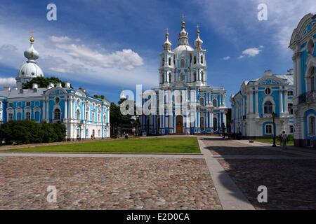 Russland Sankt Petersburg aufgeführt als Weltkulturerbe der UNESCO-Zentrum in der Nähe der Tauride Palast der Smolny gehört die Stockfoto
