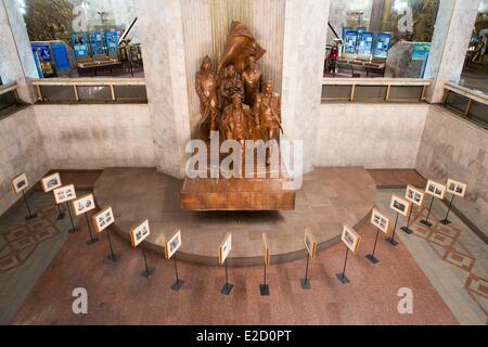 Kirgisistan Chuy Provinz Bischkek großen Persönlichkeiten der russischen Revolution in das National Museum of History Stockfoto