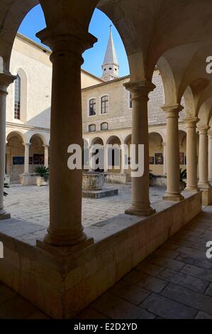 Kroatien Dalmatien dalmatinische Küste Zadar Kirche und Kloster des Heiligen Franziskus das Kloster Stockfoto