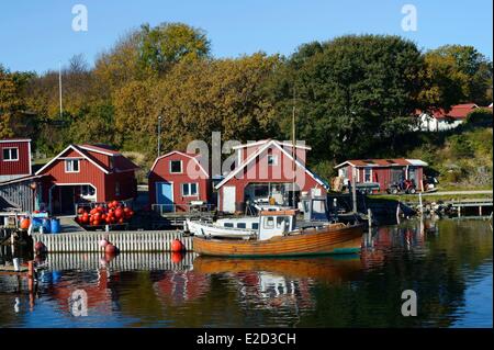 Schweden Vastra Gotaland Koster-Inseln die Koster-Sound bei Vastra Bryggan auf Nordkoster Insel Stockfoto