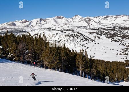 Frankreich-Pyrenäen-Orientales Skiort Font Romeu Pyrenäen 2000 Stockfoto