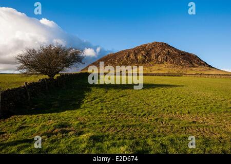 Vereinigtes Königreich Northern Ireland County Antrim Slemish Mountain in der Nähe von Broughshane Stockfoto