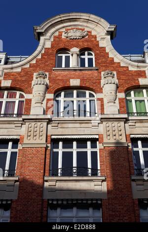 Frankreich Nord Lille Altstadt vor dem Haus Stockfoto