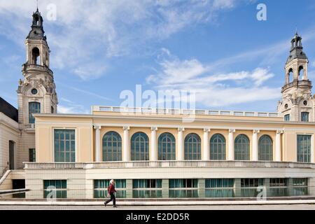 Frankreich Pyrenäen Atlantiques Bearn Pau Palais Beaumont (Beaumont Palace) enthält das Casino und das Zentrum des Stockfoto