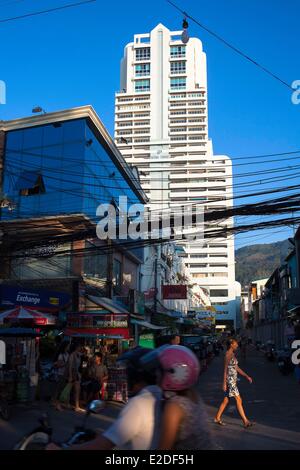 Provinz von Thailand Phuket Patong Gebäude Stockfoto