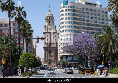 Spanien, Andalusien, Costa del Sol, Malaga, Kathedrale Stockfoto