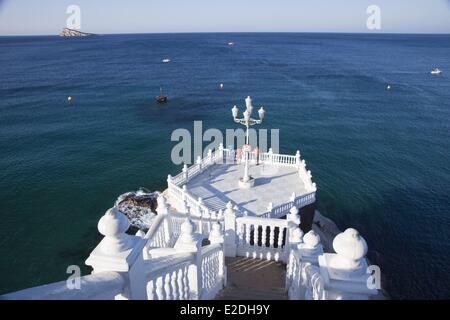 Spanien, Valencia Community, Costa Blanca, Benidorm, Balcon del Mediterraneo Stockfoto