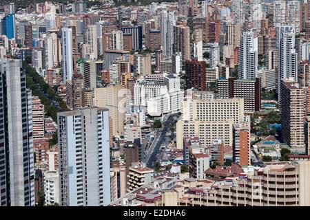 Spanien, Valencia Community, Costa Blanca, Benidorm, Stadtbild Stockfoto