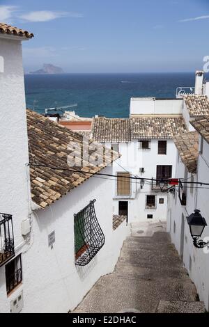 Spanien, Valencia Community, Costa Blanca, Altea, in der Altstadt Stockfoto