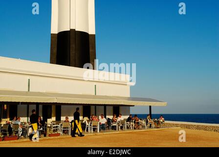 Spanien-Balearen-Menorca-Cap dÆArtrutx Leuchtturm Stockfoto