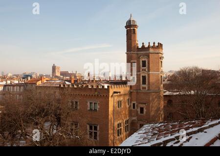 Frankreich, Haute Garonne, Toulouse, Hotel Dahus Herrenhaus und Tour-Tournoer Stockfoto