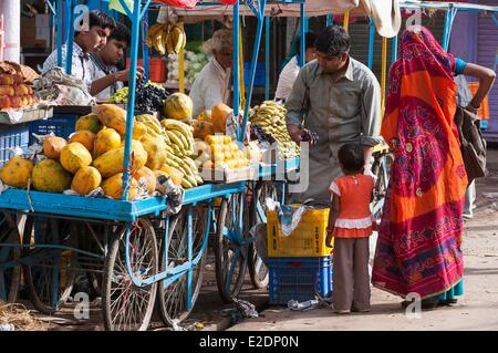 Indien, Rajasthan state, Shekhawati, Fürstenstaates, Markt Stockfoto