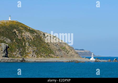 Neuseeland Nordinsel auf der Fähre zwischen Picton (Südinsel) und Wellington (Nordinsel) Stockfoto