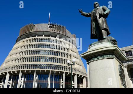 Neuseeland Nord Insel Wellington den Bienenstock (1981) ist der allgemeine Name für den Executive Flügel des Parlaments Neuseeland Stockfoto