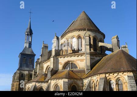 Frankreich Haute Marne (52) Montier En Der Abtei von Saint-Pierre-et-Saint-Paul Stockfoto