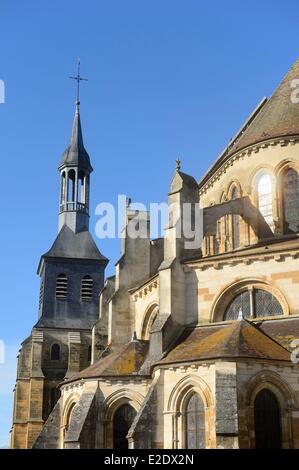 Frankreich Haute Marne (52) Montier En Der Abtei von Saint-Pierre-et-Saint-Paul Stockfoto