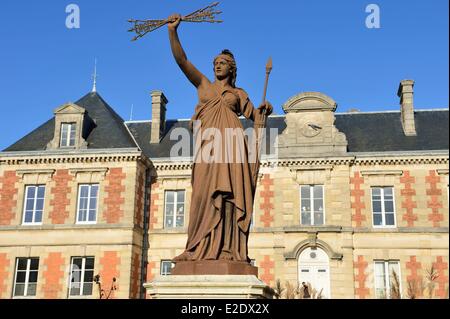 Frankreich Haute Marne (52) Montier En Der Ort Auguste Lebon Stockfoto