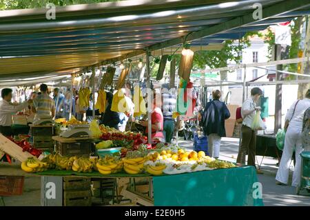 Frankreich Paris-Markt auf dem Boulevard de Charonne Stockfoto