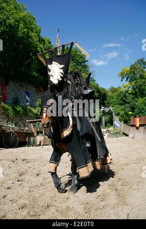 Frankreich Seine et Marne Provins Weltkulturerbe durch die UNESCO zeigen La Legende des Chevaliers (Legende der Ritter) Stockfoto