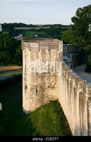 Frankreich Seine et Marne Provins Weltkulturerbe von UNESCO-Wänden für la Porte de Jouy Stockfoto