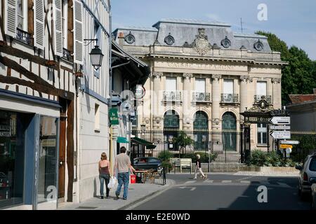 Frankreich Seine et Marne Provins Weltkulturerbe von UNESCO Rue Hugues Le Grand Stockfoto