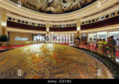 China Macao Casino Galaxy Star World hotel Stockfoto