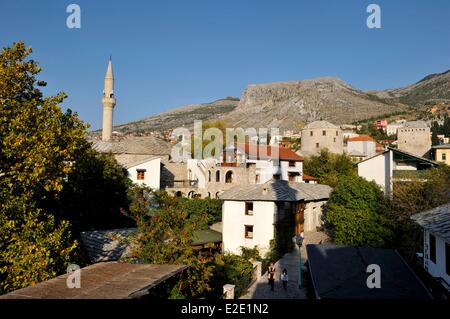 Bosnien und Herzegowina Mostar als Weltkulturerbe von der UNESCO gelistet Stockfoto