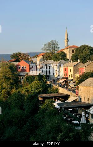 Bosnien und Herzegowina Mostar als Weltkulturerbe durch die UNESCO East district Stockfoto