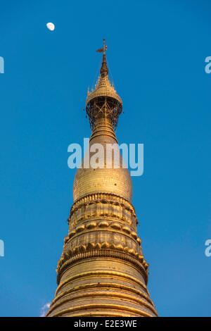 Myanmar (Burma) Yangon Division Yangon Bezirk des Kandawgyi Shwedagon-Pagode (Paya Shwedagon) Stockfoto