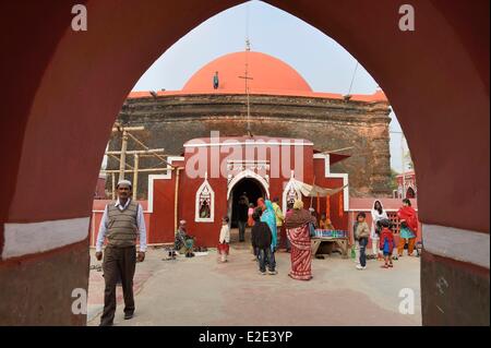 Bangladesch die Moschee Stadt Bagerhat als Weltkulturerbe der UNESCO aufgeführt ist eine ehemals verlorene Stadt, ursprünglich bekannt als Stockfoto