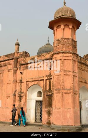 Alten Dhaka Bangladesch Dhaka (Dacca) die Lalbagh Fort eine unvollständige 17. Jahrhundert Mughal Fort komplexe an den Ufern des ist die Stockfoto