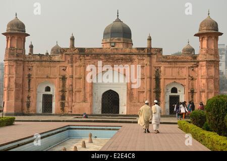 Alten Dhaka Bangladesch Dhaka (Dacca) die Lalbagh Fort eine unvollständige 17. Jahrhundert Mughal Fort komplexe an den Ufern des ist die Stockfoto