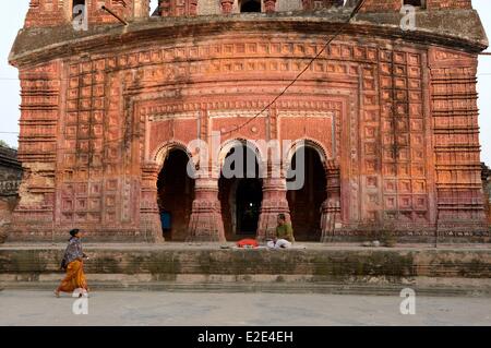 Bangladesch Puthia Puthia Temple Complex besteht aus einem Cluster von alten Hindu-Tempel (19. Jahrhundert) war der Govinda Tempel Stockfoto