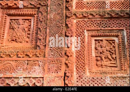 Bangladesch Puthia Puthia Temple Complex besteht aus einem Cluster von alten Hindu-Tempel (19. Jahrhundert) war der Govinda Tempel Stockfoto