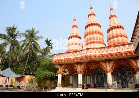 Khulna Bangladesch am Ufer des Flusses Rupsha und Bhairab ist die 3. größte Stadt in Bangladesh und ein wichtiger Stockfoto