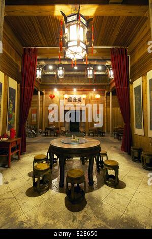 China, Provinz Anhui, Bishan, Hotel Schwein Inn Stockfoto