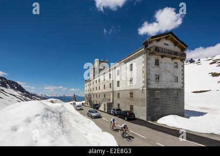 Frankreich, Savoyen, Seez, Petit Saint Bernard pass (7178 ft) Stockfoto