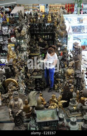 China, Shanghai, rue Dongtai, Flohmarkt Stockfoto