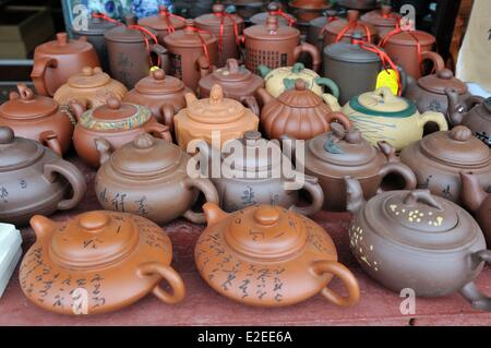 China, Shanghai, rue Dongtai, Flohmarkt Stockfoto