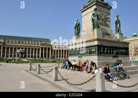 Deutschland, Baden-Wurttemberg, Stuttgart, die Neue Staatsgalerie von dem Architekten James Frazer Stirling Stockfoto