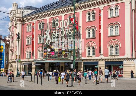 Tschechien, Prag, Altstadt Weltkulturerbe der UNESCO, dem kommerziellen Zentrum Palladium Stockfoto