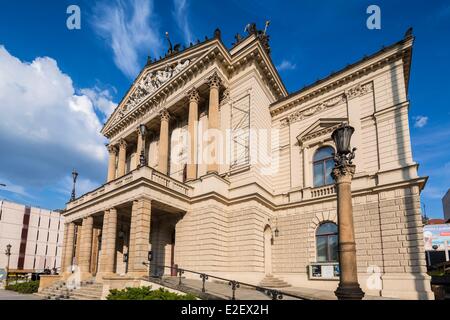 Tschechien, Prag, Altstadt Weltkulturerbe der UNESCO, Nove Mesto Stadtteil, der Staatsoper Stockfoto