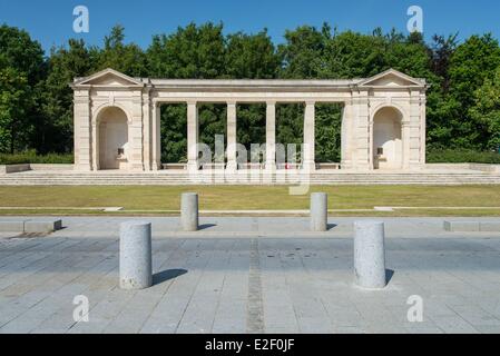 Frankreich, Calvados, Bayeux, britischer Soldatenfriedhof Stockfoto