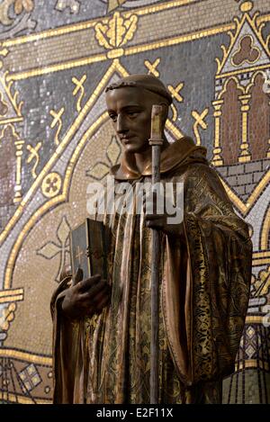 Frankreich Haute Saone Luxeuil Les Bains Saint Colomban Abtei Saint-Pierre Basilika datiert südlichen Querschiff Kapelle aus dem 13. und 14. Jahrhundert Stockfoto